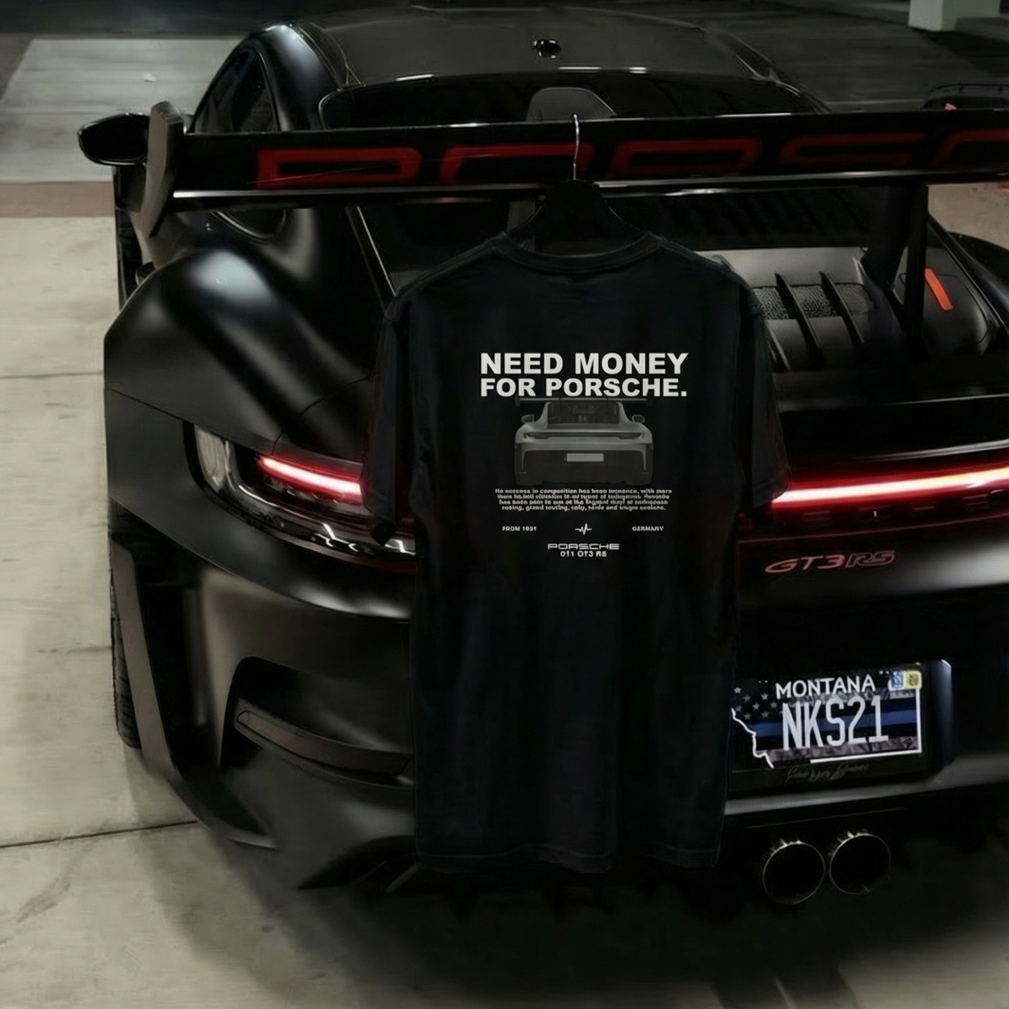 Need Money For Porsche T-Shirt Unisex